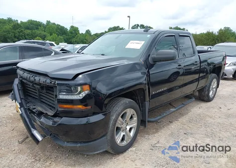 2017 Chevrolet Silverado 1500 Custom из США, поврежденный, VIN 1GCVKPEC4HZ394282